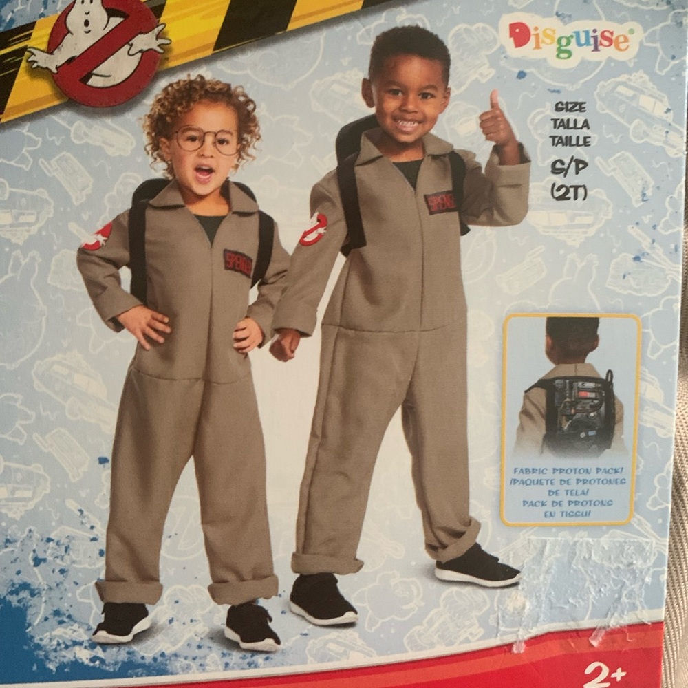 Toddler Ghostbusters: Afterlife Halloween Costume Jumpsuit 2T